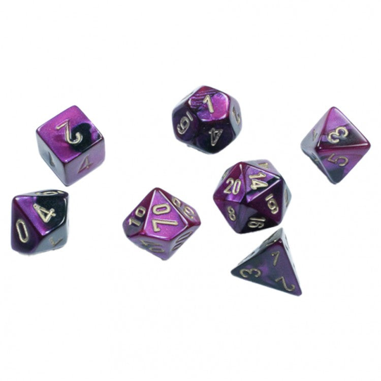 7-Set Cube Mini Gemini Black-Purple/Gold
