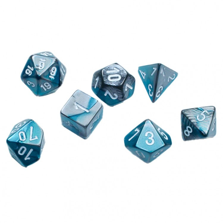 7-Set Cube Mini Gemini Steel-Teal/White