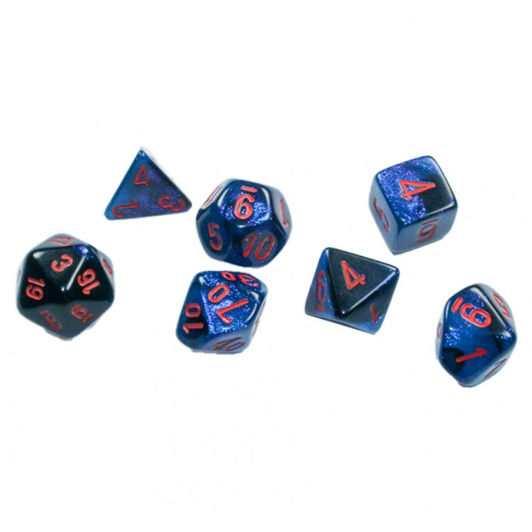 7-Set Cube Mini Gemini Scarab Black-Starlight/Red