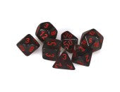 7-Set Cube Translucent Smoke/Red