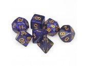 7-Set Cube Speckled Golden Cobalt/Gold