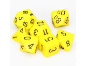 7-Set Cube Opaque Yellow/Black