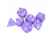 7-Set Cube Opaque Purple/White