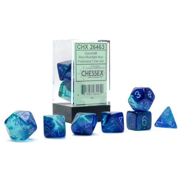 7-Set Cube Gemini Luminary Blue/Light Blue