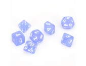 Frosted™ Polyhedral Blue with White