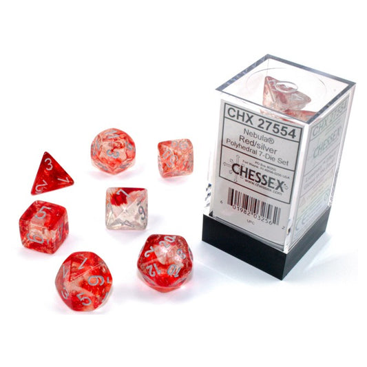 7-Set Cube Luminary Nebula Red/Silver