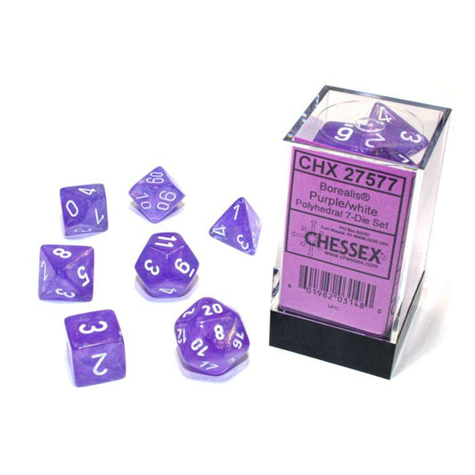 7-Set Cube Borealis Luminary Purple with White