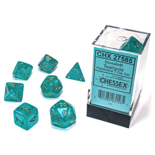 7-Set Cube Borealis Luminary Teal/Gold