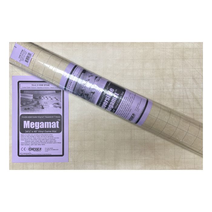 Megamat: Reversible 1" Square/Hex