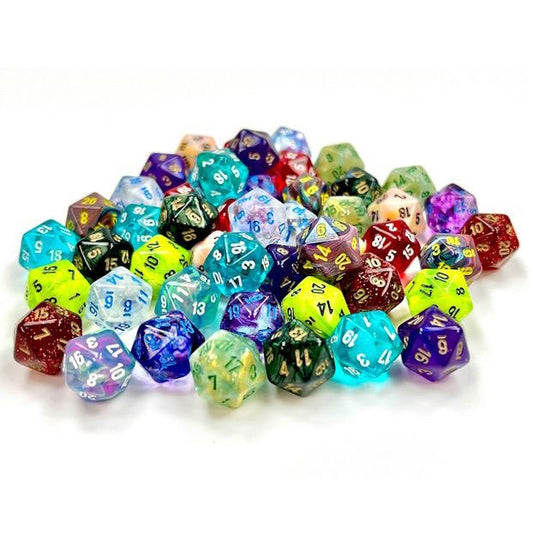 d20 Bag Assorted Mini (50)