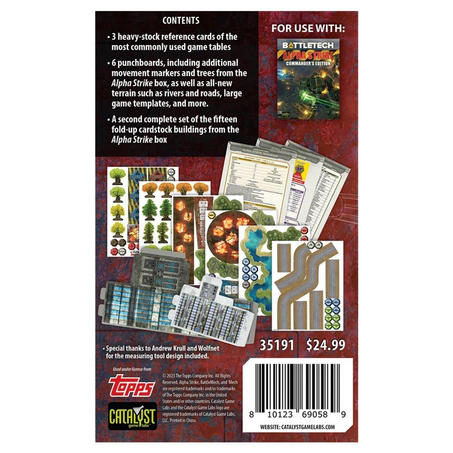 Battletech: Counters Pack Alpha Strike