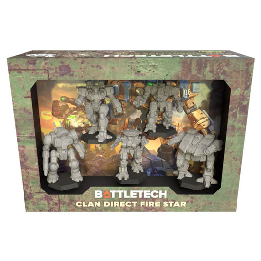 BattleTech: Mercenaries Force Pack: The Clans Direct Fire Star