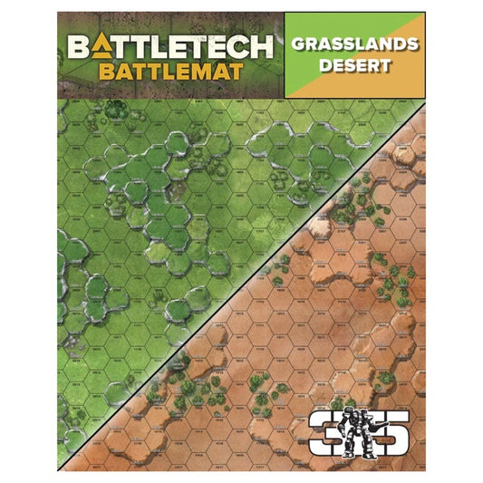 Battletech: Battle Mat: Grasslands/Desert