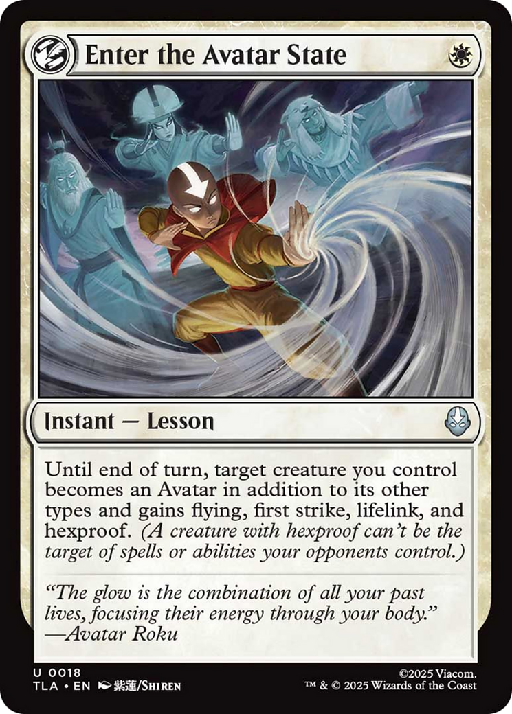 Enter the Avatar State [Avatar: The Last Airbender]