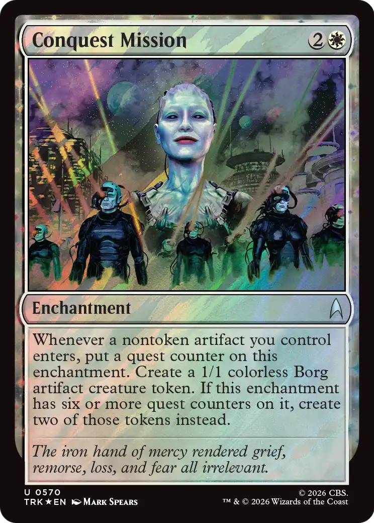 Conquest Mission (Surge Foil) [Star Trek]