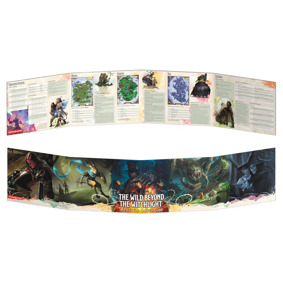 Dungeons & Dragons Fifth Edition: Wild Beyond the Witchlight DM Screen