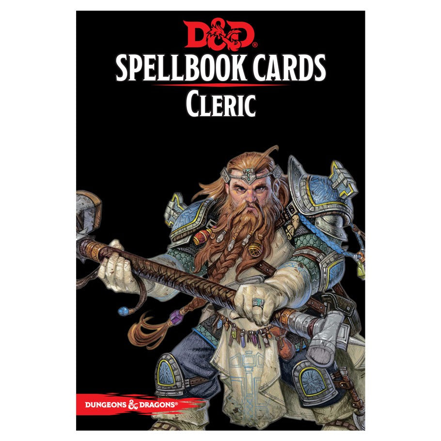 Dungeons & Dragons Fifth Edition: Spellbook Cards: Cleric Deck