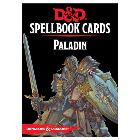 Dungeons & Dragons Fifth Edition: Spellbook Cards: Paladin Deck