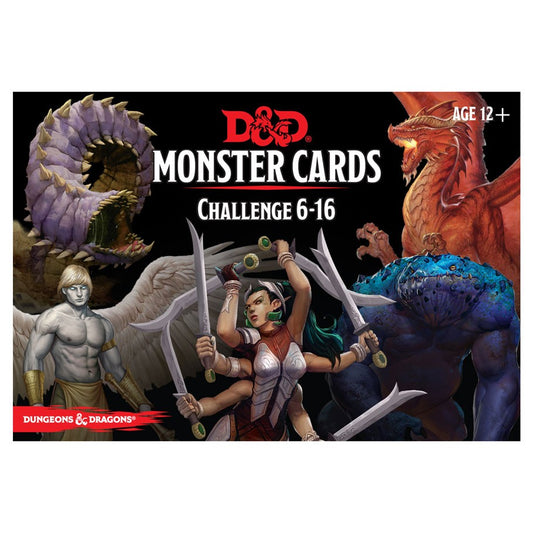 Dungeons & Dragons Fifth Edition Monster Cards: Challenge 6-16