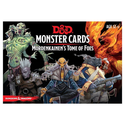 Dungeons & Dragons Fifth Edition: Monster Cards: Mordenkainen's Tome of Foes Deck