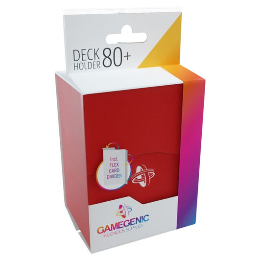 Deck Box: Deck Holder 80+ Red