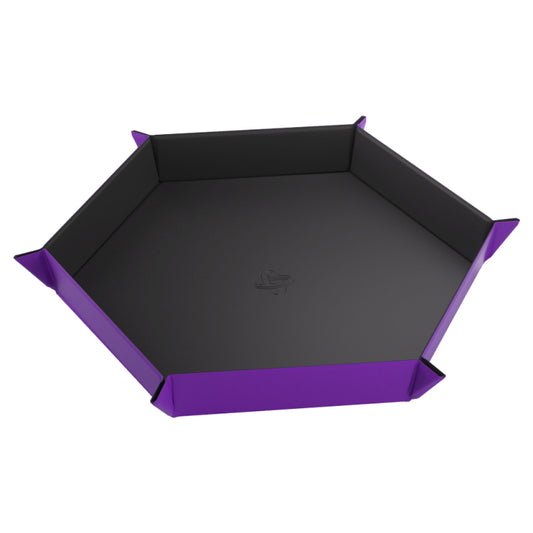Dice Tray: Hex: Black/Purple