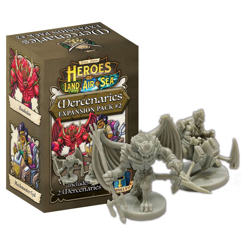 Heroes of Land, Air & Sea: Mercanary Pack 2