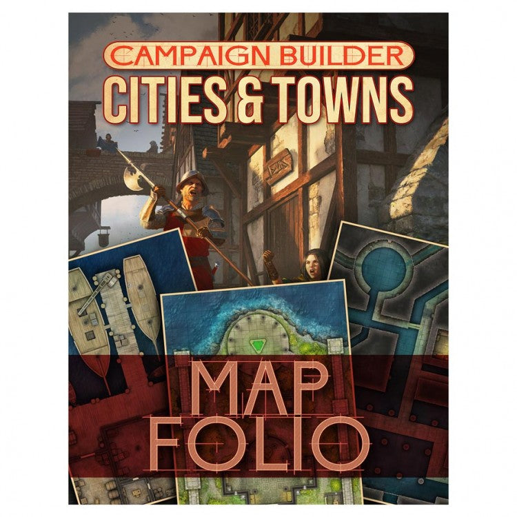 D&D 5E: Cities & Towns Map Folio