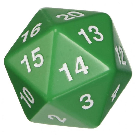 D20 55mm Countdown Opaque Green/White