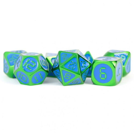 7-Set Metal Digital Enamel Green/Blue