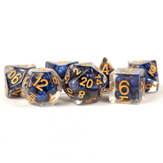 7-Set Pearl Royal Blue/Gold