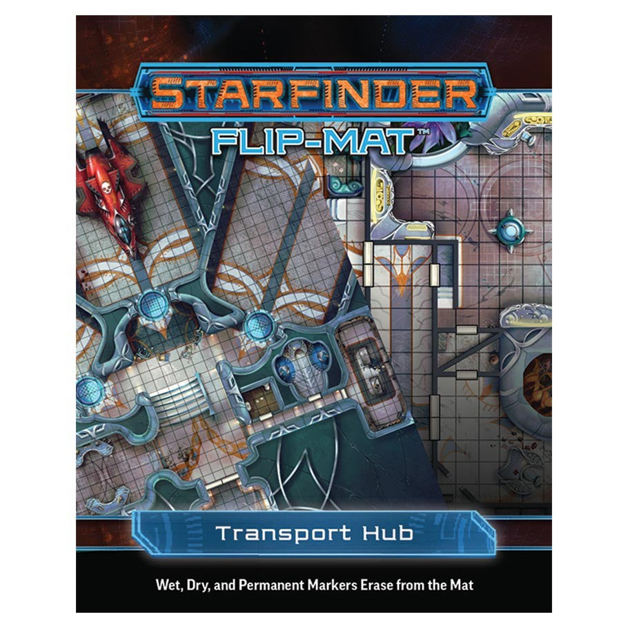 Flip-Mat: Starfinder: Transport Hub