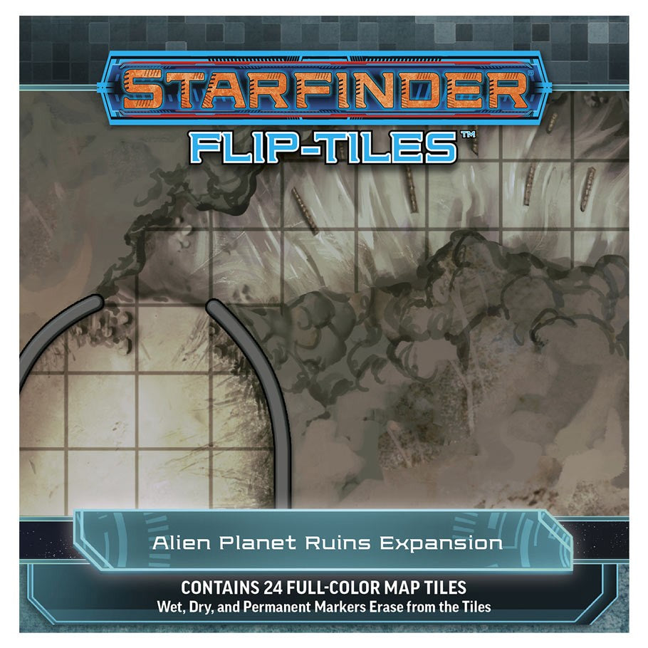 Flip-Mat: Starfinder: City Alien Planet Ruin