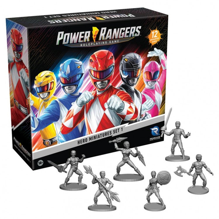Power Rangers RPG: Hero Miniatures Set 1
