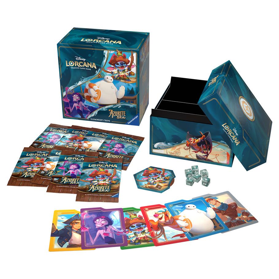 set 6 lorcana cards Disney Lorcana: Set 6: Azurite Sea Illumineer's Trove – Shop DMDave
