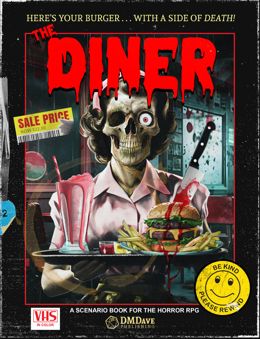 The Diner — A Scenario Book for the Horror RPG Physical Book