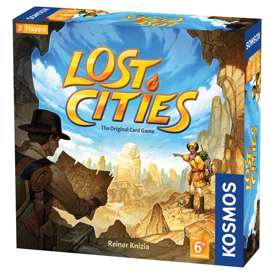 Lost Cities Card Game with 6th Expedition