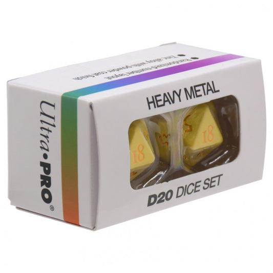 Yellow Vivid Heavy Metal D20