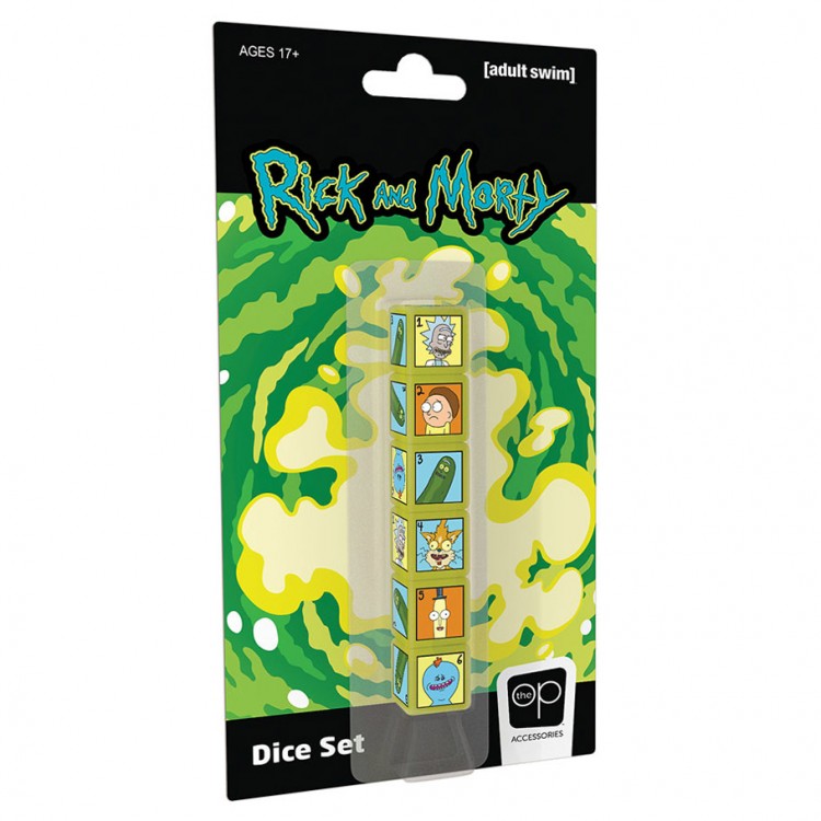d6 Rick and Morty Dice