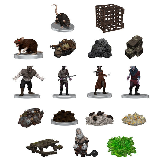 Dungeons & Dragons Fifth Edition: Idols of the Realms: Adventure in a Box: Wererat Den