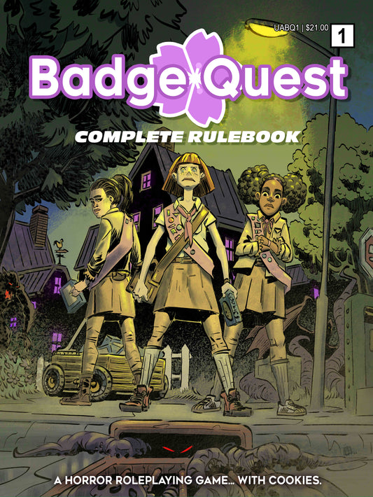 Badge Quest Complete Rulebook (Softcover Book, Now Shipping!)