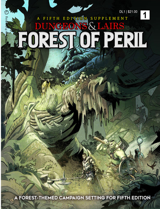 Dungeons & Lairs 1: Forest of Peril Softcover and PDF